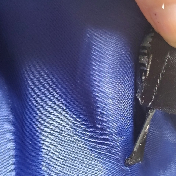 Rimini by Shaw Embellished 2 pc. Sleeveless Maxi Event Blue Sz. 6 Dress w Jacket - Picture 14 of 16